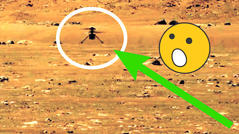 Primeiro vídeo do helicóptero Ingenuity Mars da NASA em voo, inclui decolagem e pouso (High-Res)