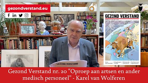 Voordracht Karel van Wolferen nr. 20: Oproep aan artsen en ander medisch personeel