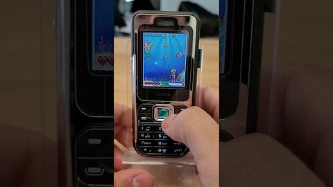 Mermaid Gameplay On a Retro Nokia Phone