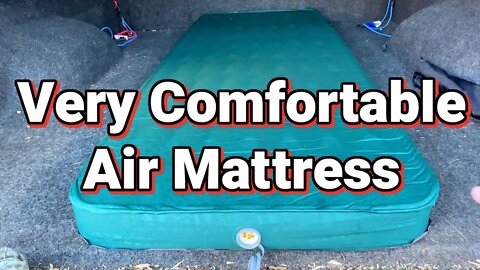 Truck Camping: Airelax Self Inflating Air Mattress