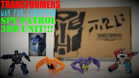 Transformers WFC - Soundwave Spy Patrol 3rd Unit Review