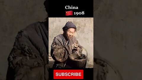 How was China in 1908