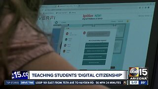 Teaching students "digital citizenship"