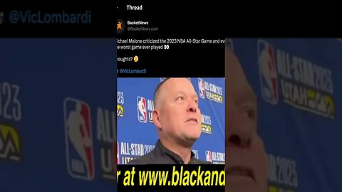 NBA coach TRASHES the NBA All Star Game!