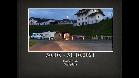 Hasle 30.10 - 31.10.2021 Schweiz