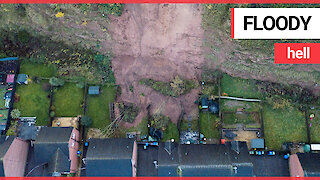 Thirty-five homes have been evacuated in Nottinghamshire after a mudslide