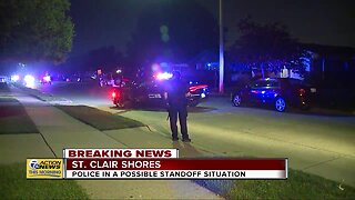 Possible police standoff situation in St. Clair Shores