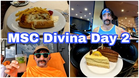 MSC Divina Day 2 | Black Crab Lunch | Pool Day
