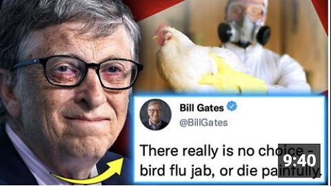 Gates Insider Admits Elite Planning to Euthanise BILLIONS via Bird Flu Vaccine