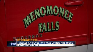 Menomonee Falls approves purchase of new fire truck