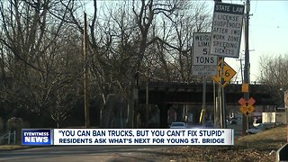 Residents ask what's next for Young Street bridge