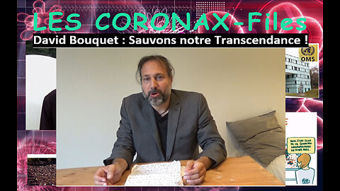 David Bouquet : Sauvons notre Transcendance !