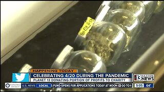 Las Vegas marijuana dispensary to donate part of 420 proceeds