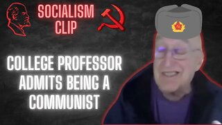 College professor ADMITS being a COMMUNIST while discussing Critical Race Theory