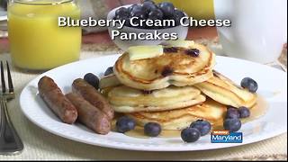Mr. Food - Blueberry Cream Cheese Pancakes