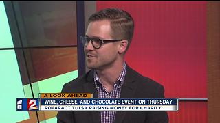 Wine Cheese and Chocolate Event