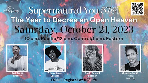 Supernatural You 5784 Conference | 1123 Ministries