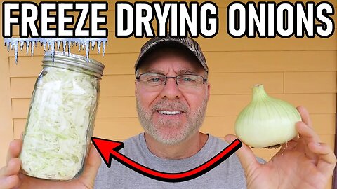 Harvest right - Freeze drying onions and dry canning