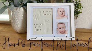 Baby Hand and Footprint Kit | LITTLE HIPPO STORE