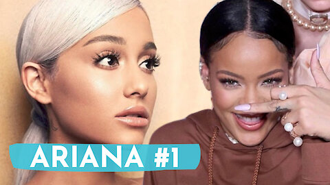 Ariana Grande DETHRONES Rihanna As The MOST Streamed Artist On Spotify