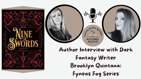 Author Interview with Dark Fantasy Writer Brooklyn Quintana: Fyneas Fog Series