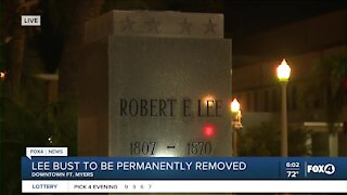 Latest on vote to remove Robert E. Lee bust