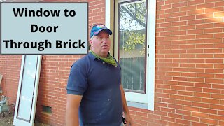 Adding Door To Brick Wall