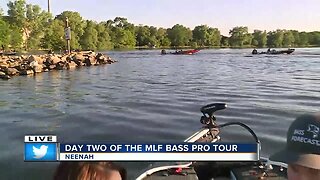 Boats taking off for MLF Bass Pro Tour