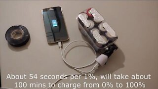 DIY Battery Power Bank from RANDOM D Cells Batteries