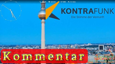 Kontrafunk aktuell vom 22.04.2024 - Der Kommentar Erika Steinbach #news, #habeck, #baerbock