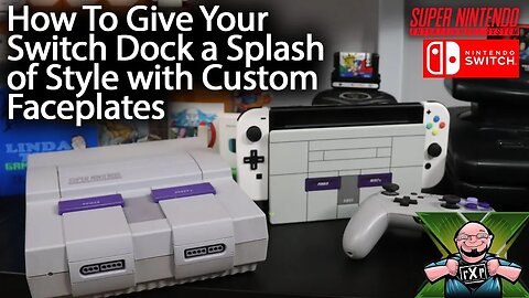 How to Give your Nintendo Switch Dock a New Look with the the eXtreme Rate Custom Dock Faceplates