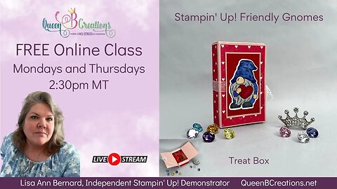👑 Stampin' Up! Friendly Gnomes Treat Box