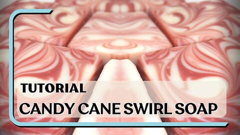 Candy Cane 2-Color Swirl Technique [Intermediate TUTORIAL]