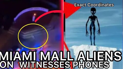 New Miami Mall Alien Footage: What We’ve All Been Waiting For