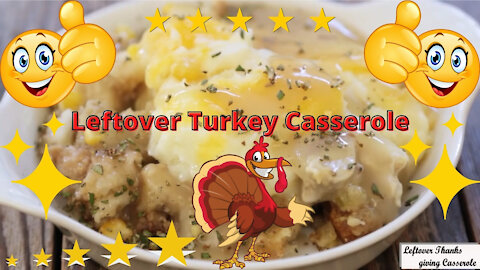 Leftover (Thanksgiving) Turkey Casserole
