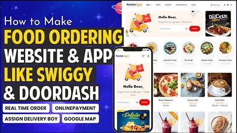 How to Make a Food Ordering & Delivery Website & Mobile APP With WordPress & FoodBook