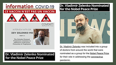 VACCIN / Dr.Vladimir ZELENKO nominé au Prix Nobel nous donne son avis...(Hd 720) Lire descriptif