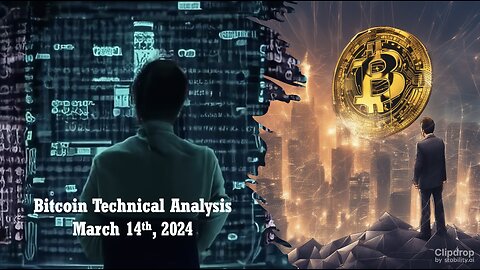 Bitcoin - Technical analysis, March 14th, 2024
