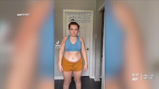 Tampa woman's weight loss journey goes viral