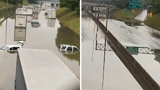 Apocalyptic scene in Detroit after extreme flooding