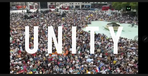 A Show of Unity and Love from Trafalgar Square, 24th July 2021