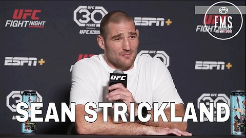 Sean Strickland talks Sparring with Alex Pereira and more ! UFC pre fight press conference