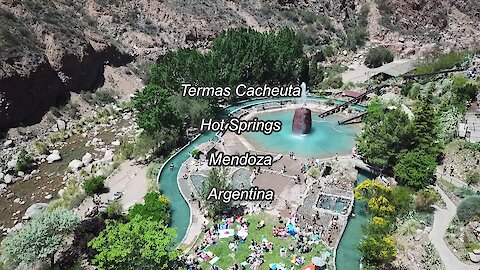 Termas Cacheuta Hot Springs Mendoza, Argentina