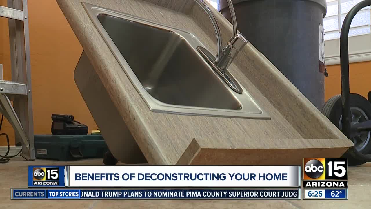 The benefits of deconstructing your home