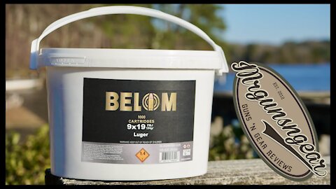 Belom Ammo Brass Case 124gr 9mm Chronograph Test