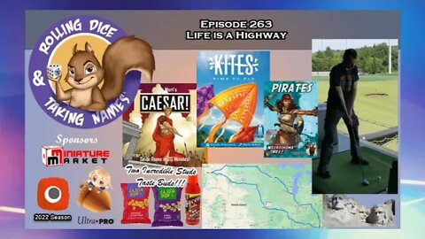 Episode 263: Caesar! – Seize Rome in 20 Minutes!, Kites, Pirates, Taste Buds, and Ignacy’s Visit