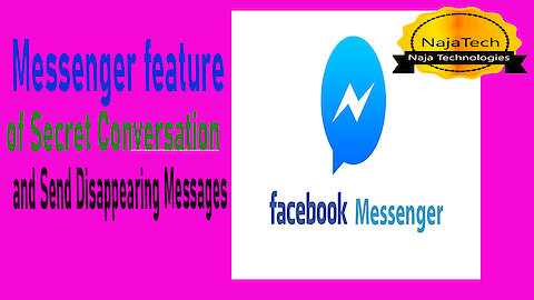 Messenger has this feature of Secret Conversation to send disappearing messages