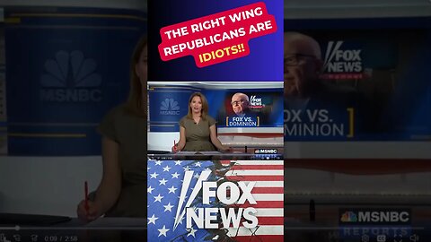 Right Wing Republicans are Idiots! #maga #foxnews #politics #politicalnews #cnn #msnbc #republican