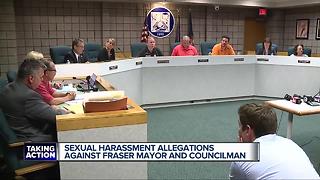 Sexual harassment allegations against Fraser mayor and councilman