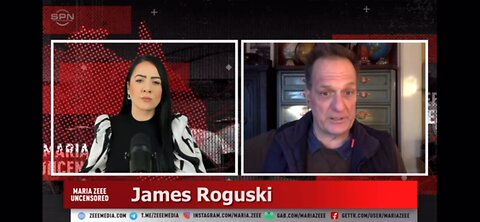UNCENSORED / MARIA ZEEE INTERVIEWS JAMES ROGUSKI / IHR2005 ADD ONS / TIME LEFT 1 27 2023 / #WHO #NO